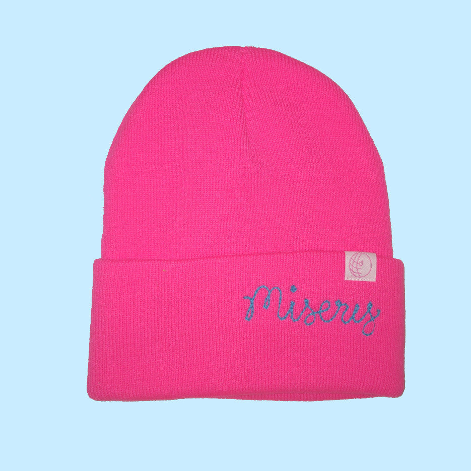 Embroidered beanie hats
