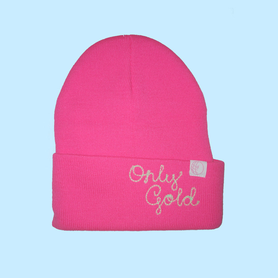 Embroidered beanie hats