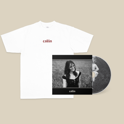 BUNDLE: Cailín CD + embroidered shirt (PRE-ORDER)