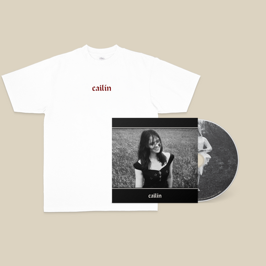 BUNDLE: Cailín CD + embroidered shirt (PRE-ORDER)
