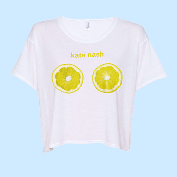 Lemons crop top