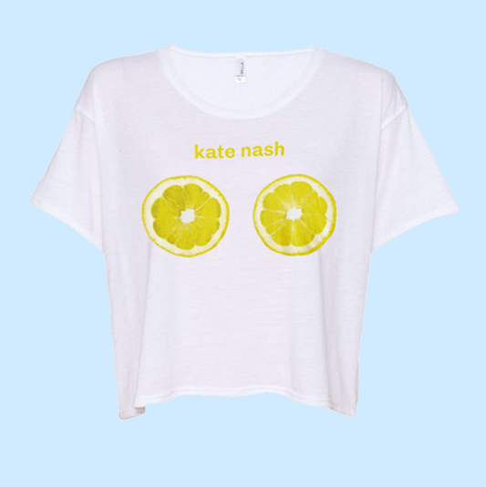 Lemons crop top