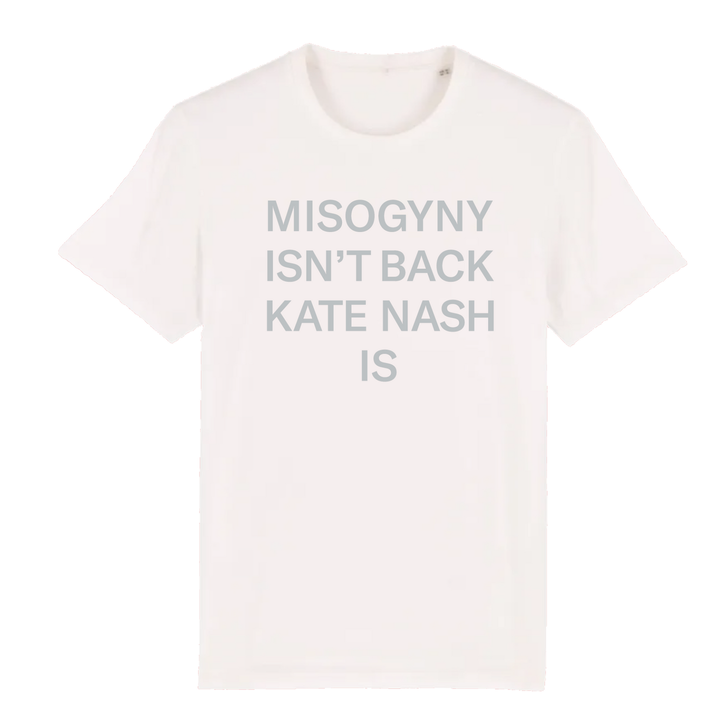 Misogyny Isn’t Back T-shirt (LIMITED EDITION)