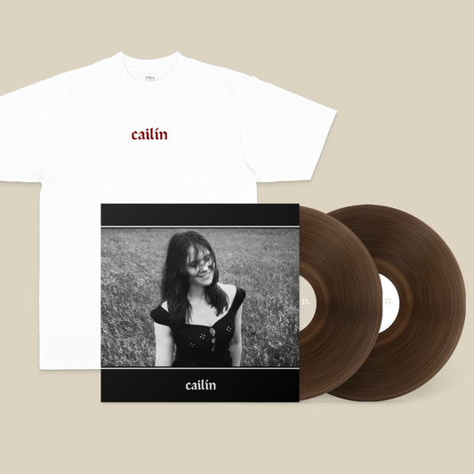 BUNDLE: Cailín exclusive oak vinyl + embroidered shirt (PRE-ORDER)